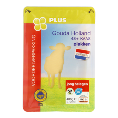 Huismerk Goudse jong belegen 48+ plakken
